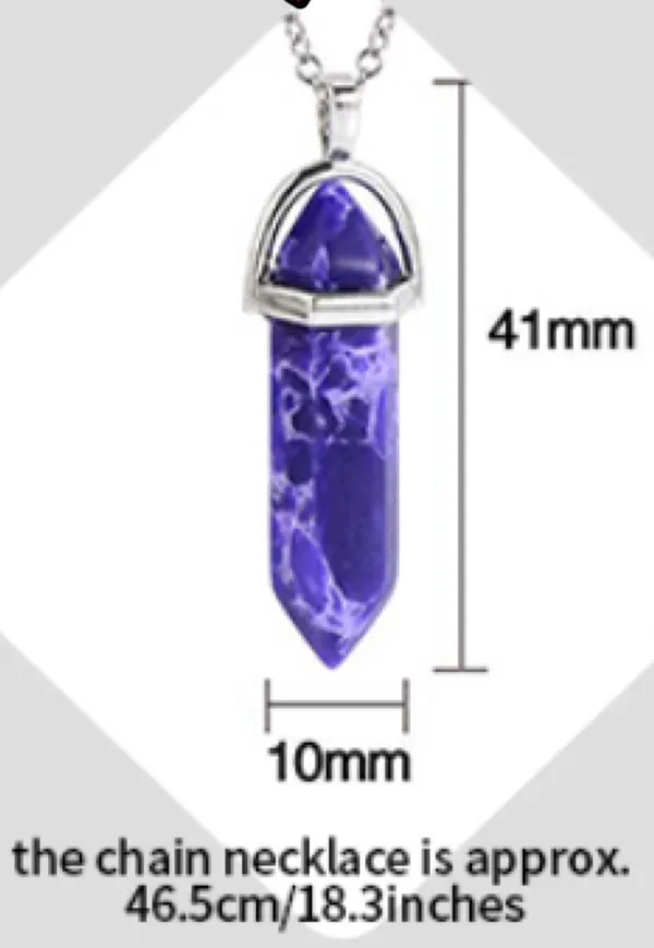 Chakra Crystal Necklace - Image 2