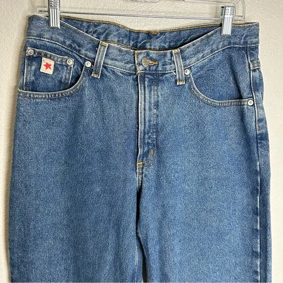 Vintage Rockies Relaxed Blue Jeans 11‎ Long - Image 5