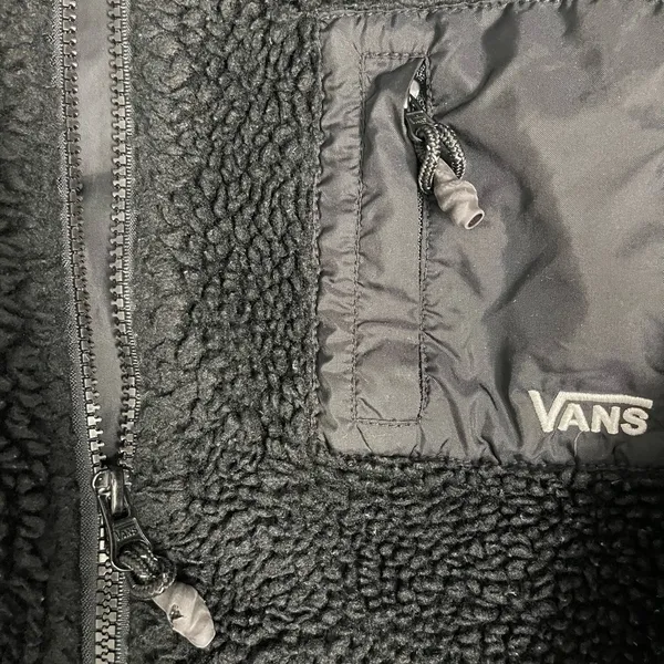 💜Vans Womens Misty Fog Shearling Jacket, XS - Image 4