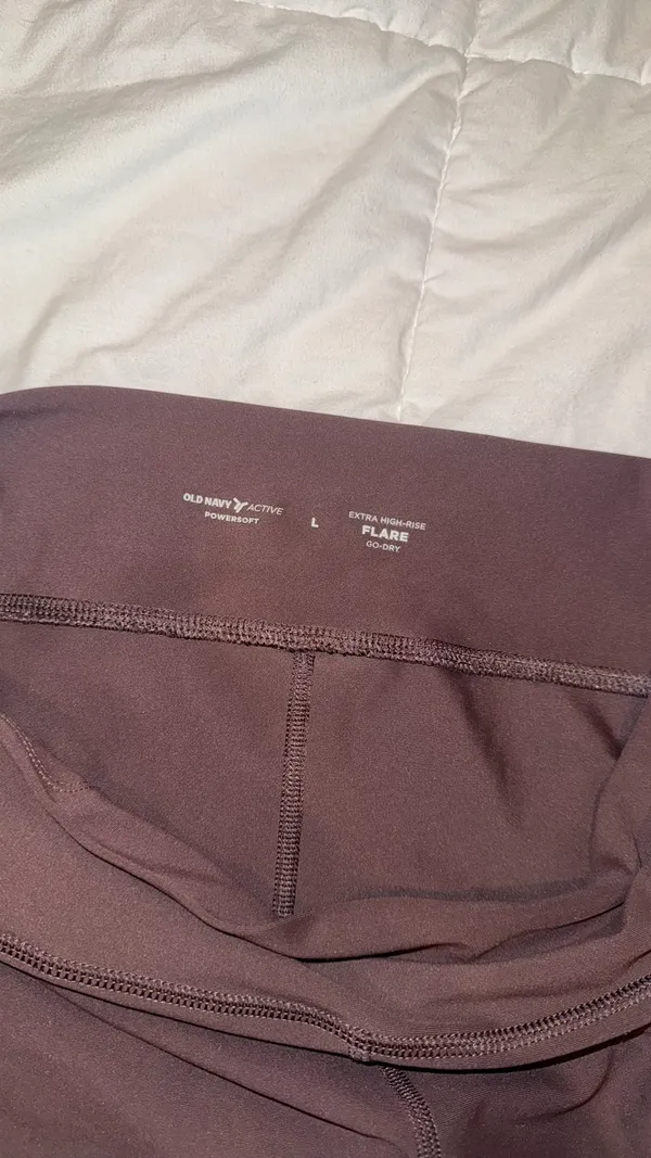 Old Navy Brown Flare Leggings - Image 4