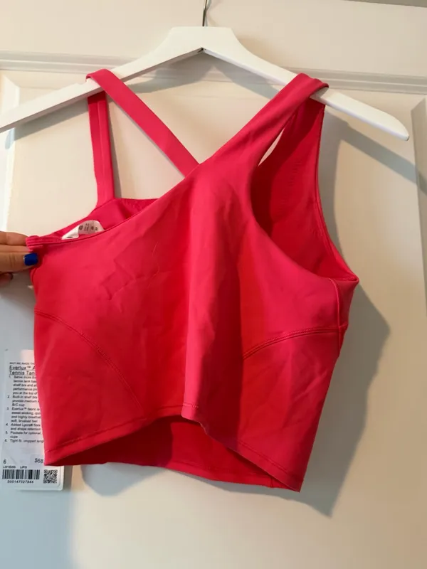Lululemon Asymmetrical Tennis Tank Everlux - Image 2