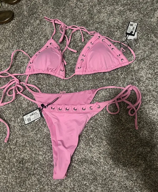 Pink Garage Bikini Set - Image 2