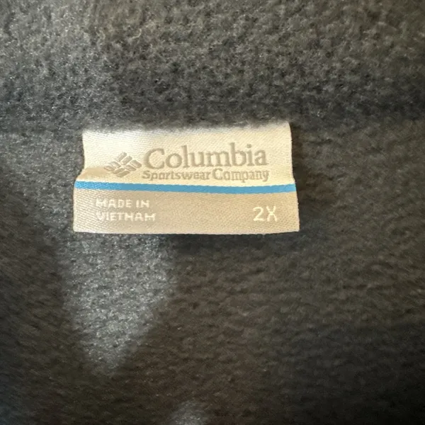 Columbia Women's Fleece Pullover Sweater Size 2X Solid Black Soft Comfy & Warm - Image 6