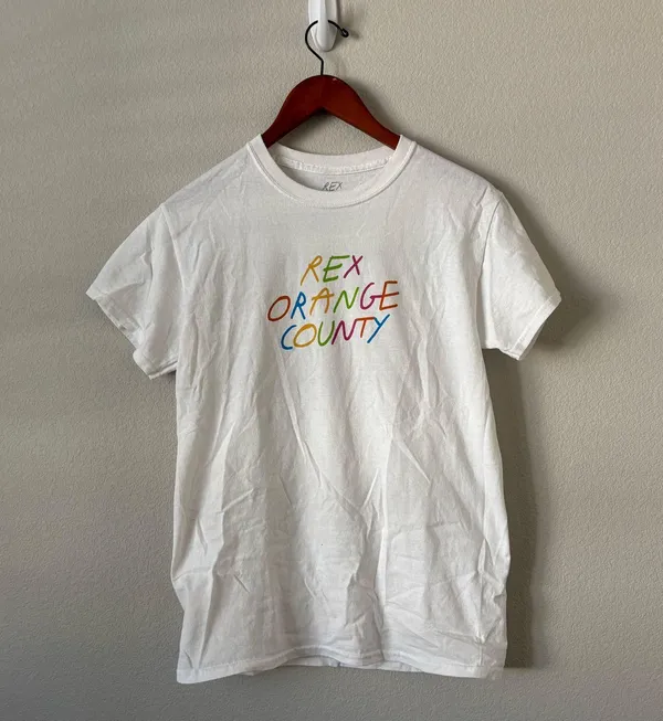 White Rex Orange County Tee - Image 2