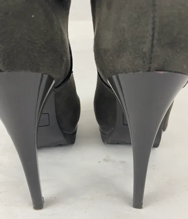 Xhilaration E NWOT Lace Up Heeled Hiking Boots - Image 7