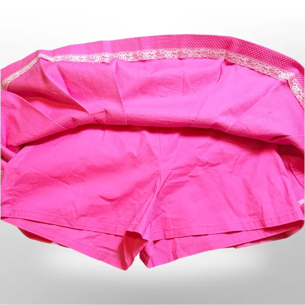 💖 Lilly Pulitzer Preppy Pink Tennis Skort | Lime Green Trim | Size 4 - Image 2