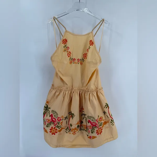 FREE PEOPLE Deserted Island Mini Dress‎ size medium NWT - Image 7