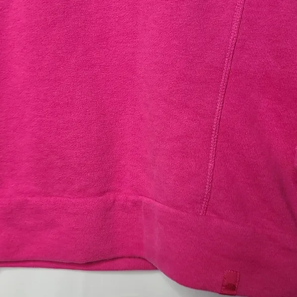 The North Face pink pullover sweatshirt sz Large - Image 5