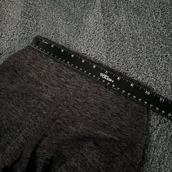 Alo Yoga Alosoft High-Waist 7/8 Heather Gray Highlight Leggings - Image 9