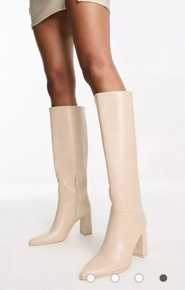 Glamorous Heeled Boot, Size 8 - Image 4