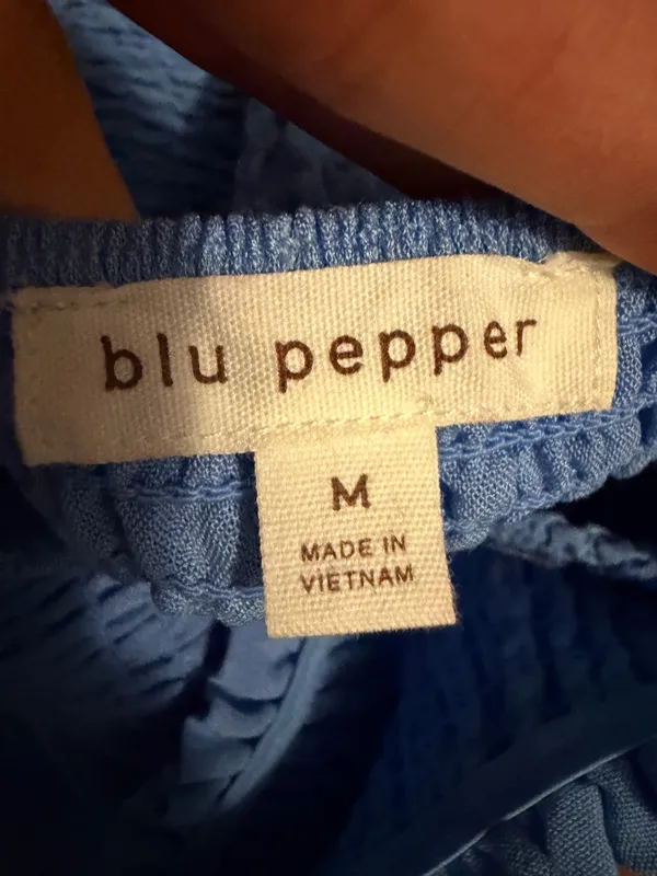 Blu Pepper Mini Dress - Image 2