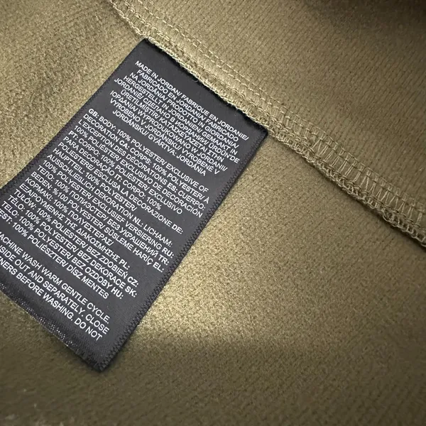 The North Face Womens-L/G Ladies Tech 1/4‎ Zip Fleece Pullover Burnt Olive Green - Image 12
