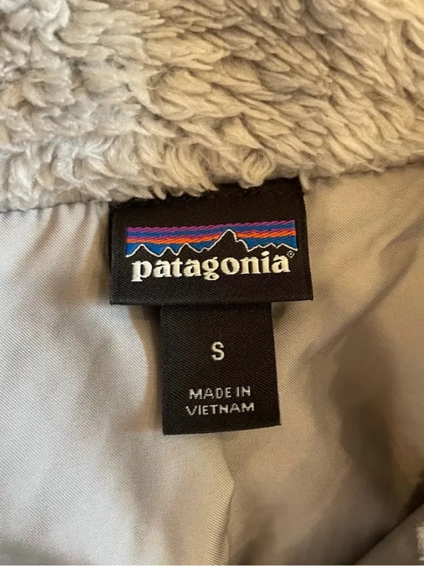 Patagonia Worn Wear Women’s Better Sweater Full Zip Fleece Jacket Gray Small - Image 2