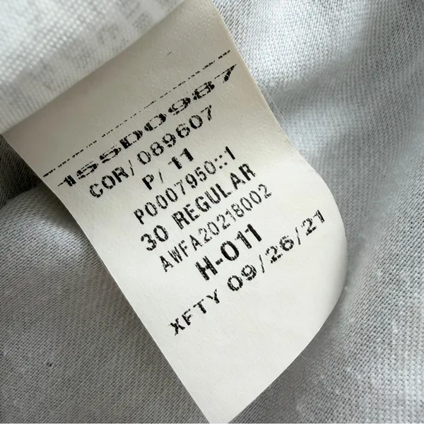 Abercrombie & Fitch The 90s Straight Ultra High Rise Criss Cross Jeans Size 30 - Image 12