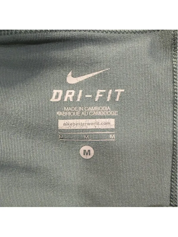 Nike Women’s Medium Grey Dri-FIT Tennis Skort Pleated Golf Athletic Skirt M - Image 2