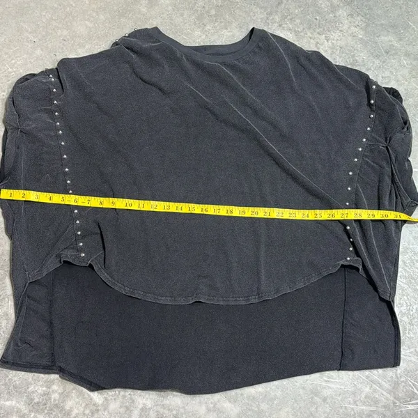 Blue B . Elegant Gray Women's Top Sz L Size L - Image 4