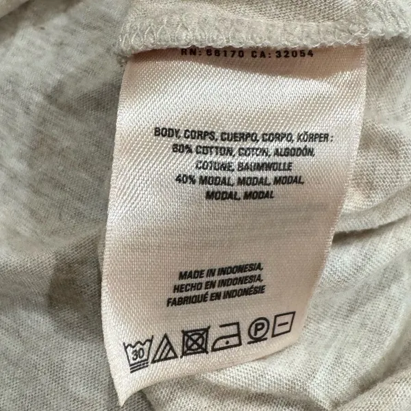Anthropologie Tan Short Sleeve Shirt Women’s Small - Image 3