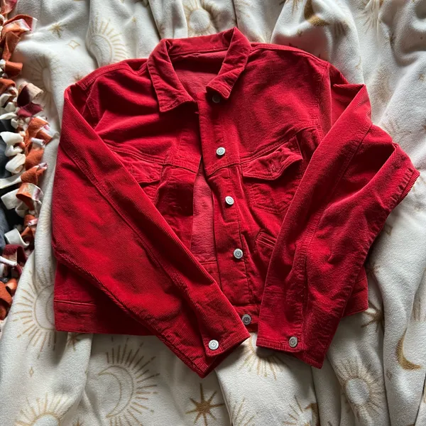 Brandy Melville Red Jacket  - Image 6