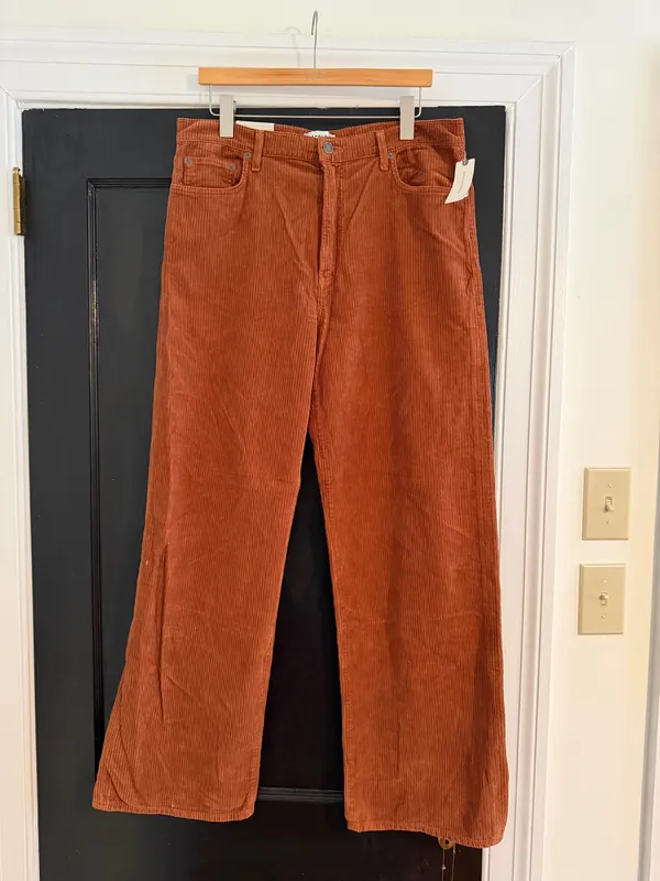 NWT Agolde Harper Mid Rise Corduroy Jeans - Image 3
