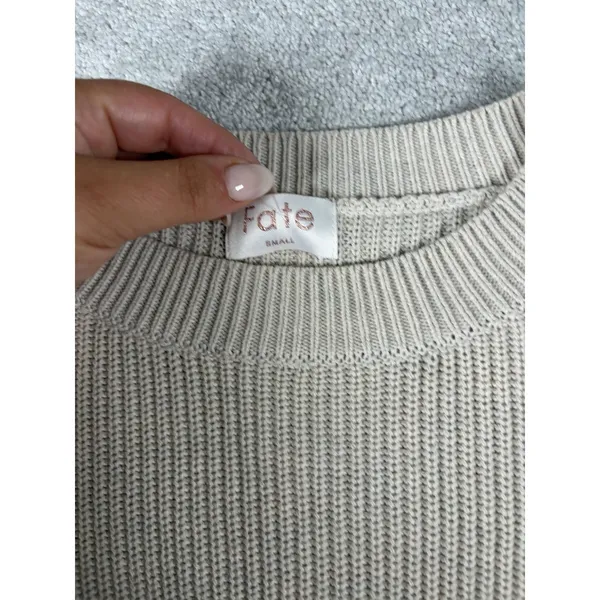 fate daisy flower puff sleeve sweater small‎ - Image 4