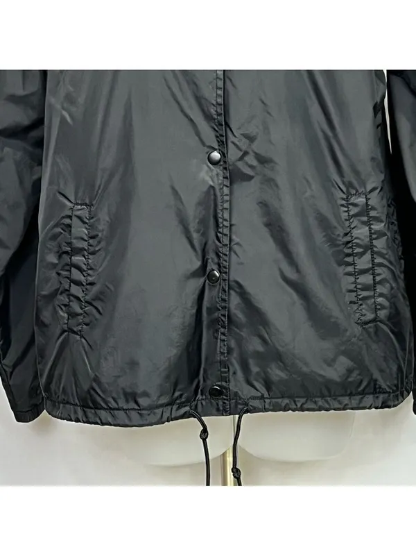 Vans Thanks Coach Lightweight Jacket Size M Black - Image 7