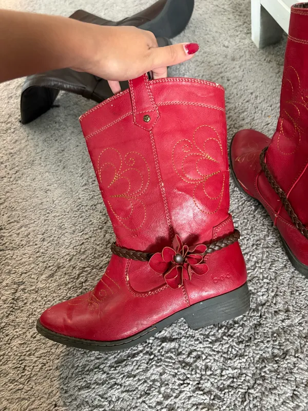 BOC born boots Red Size 6.5 - Image 4