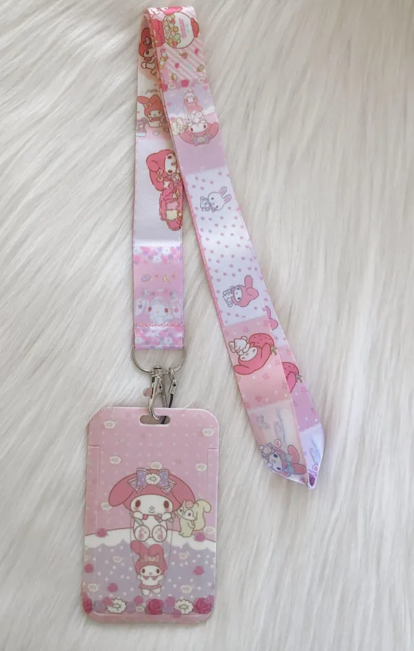My Melody sanrio lanyard with Id/ card holder - Image 2