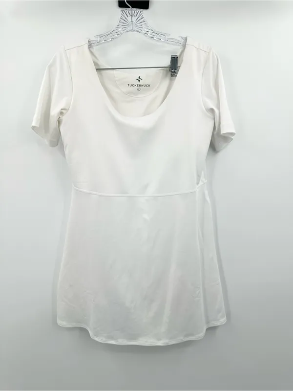 Tuckernuck TNUCK SPORT White Step Rosemary Sport Dress Size Large - Image 2