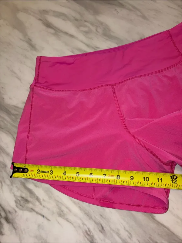 Lululemon Speed Short Pink Running Shorts Athletic Workout Size 6 - Image 6