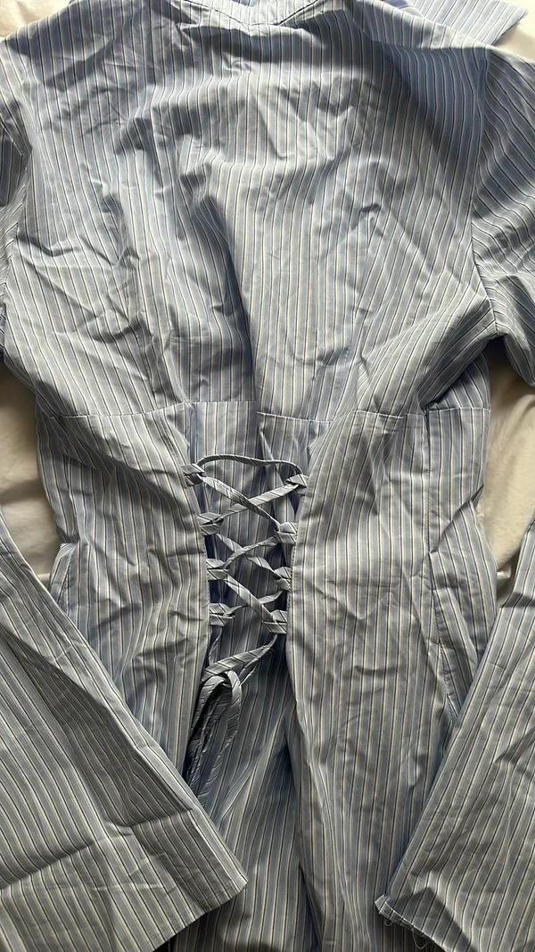Princess Polly Dress Pinstripe Button-Up - Image 5