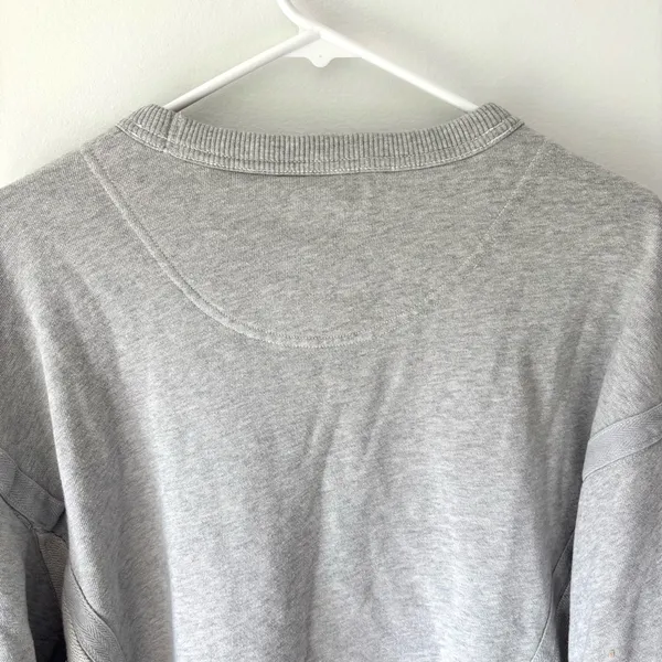 Aerie Gray Oversized Crewneck Sweatshirt Athleisure Loungewear Cozy - Image 8
