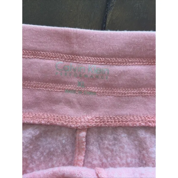 Calvin Klein Shorts Womens Pink Athleisure Size XL New Loungwear Relaxed NEW - Image 4