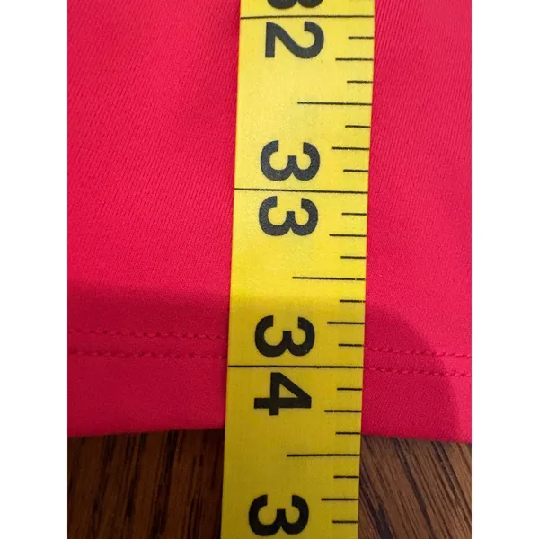 Fabletics Active Dress Womens 2X Pink Halter Neck Built-in Shorts DS2500538 - Image 3