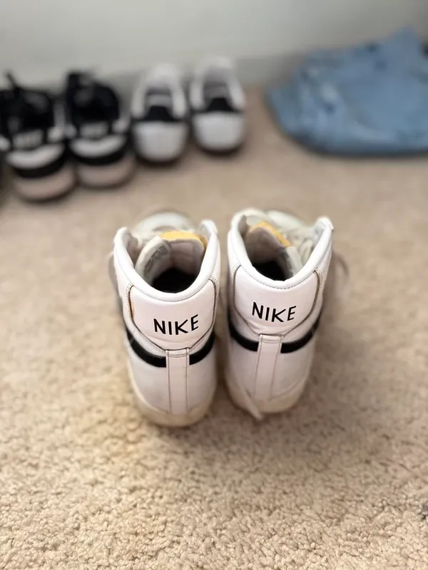 White Nike blazer size 8.5 - Image 2