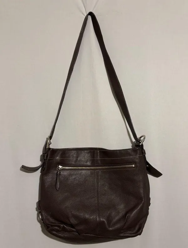 COACH Y2K Soho Crossbody Bag Brown Pebble Leather F15064 - Image 4