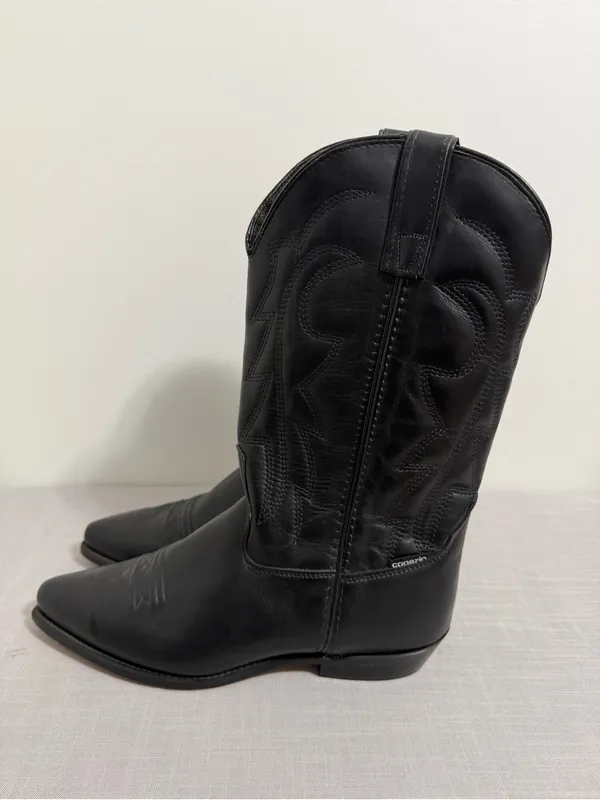 Capezio Vintage Women's Leather Western Cowgirl Boots Size 10 #267172 - Image 4