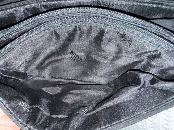 Vera Bradley Quilted Black‎ Microfiber Shoulder Bag - Image 7