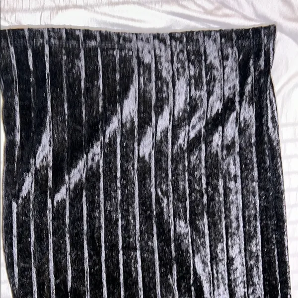 Melissa Paige Size M Black Velour Lounge Pants - Image 5