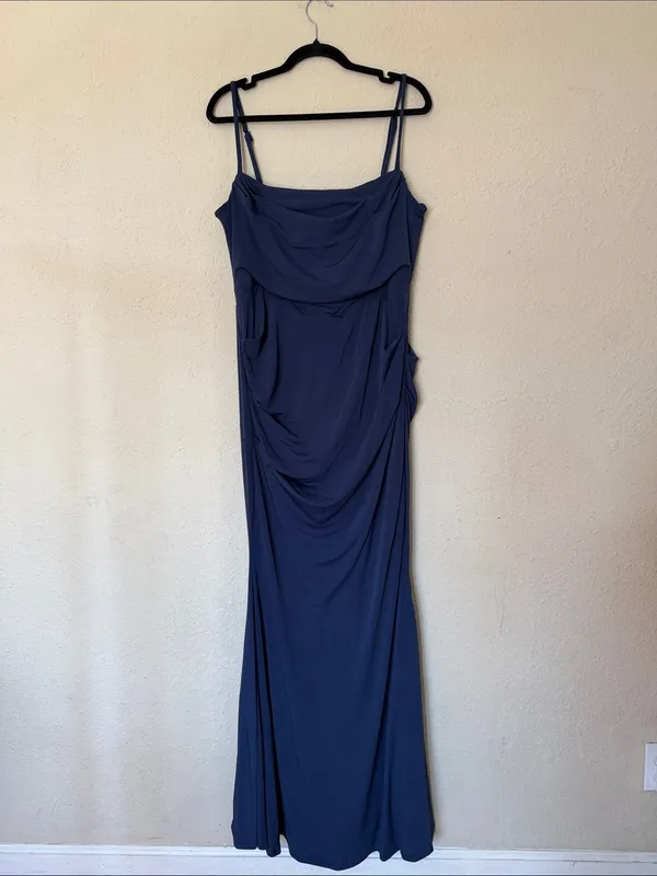 House‎ of CB 'Milena' Navy Corset Maxi Dress size XL NWOT - Image 6
