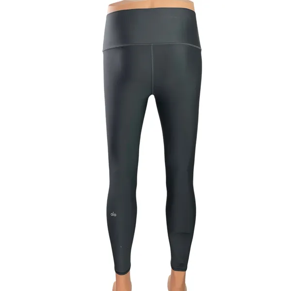 Alo Yoga Airlift Womens Black High-Rise Skinny Activewear Yoga Leggings Pants S - Image 3