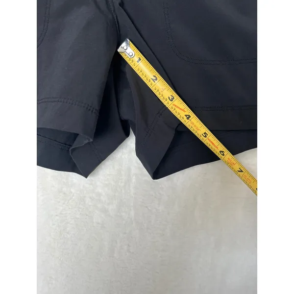Athleta Trekkie Shorts Womens 2 Black Hiking Outdoor‎ Activewear 4 Inch Inseam - Image 3