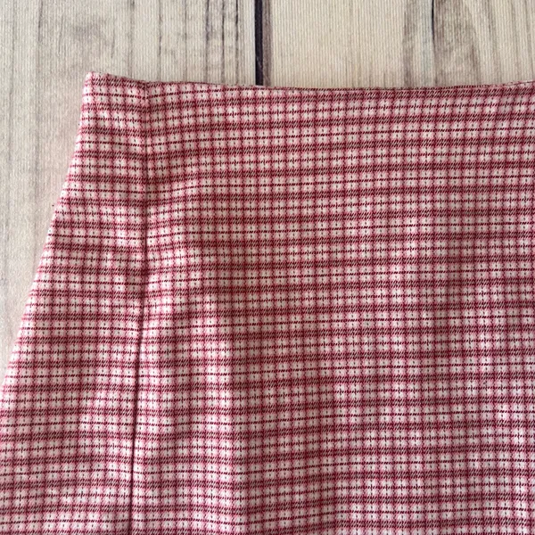 Brandy Melville Pink Plaid Mini Skirt - Image 3