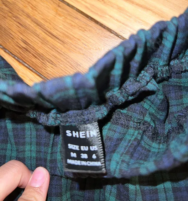 pajama sleep plaid shorts - Image 2