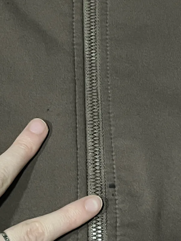 90 Degrees by Reflex Jacket Athletic Zip-Up Brown - Image 4