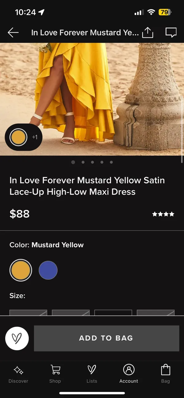 Lulus Yellow Dress - Image 3