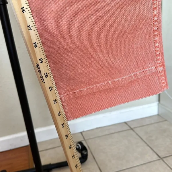 Madewell Slim Emmett Wide-Leg Crop Pants in Sweet Dahlia Size 25‎ - Image 7