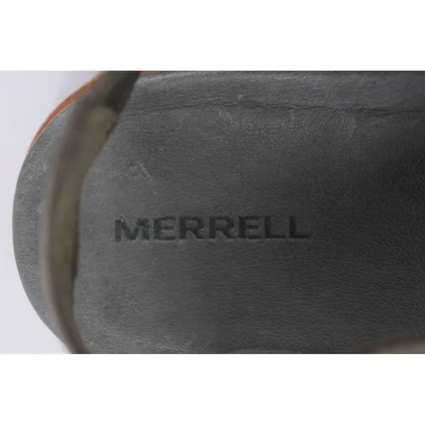 Merrell District‎ Mendi Backstrap Sandals Womens 8 Olive Green Good Leather Zip - Image 10