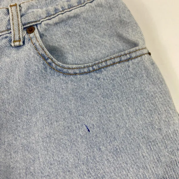 Vintage Levis 550 Jeans Womens 13 Long Light Wash‎ Relaxed Tapered High Rise 90s - Image 5
