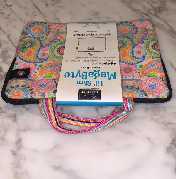 Scout Lil, Slim Megabyte Laptop Sleeve - Image 2