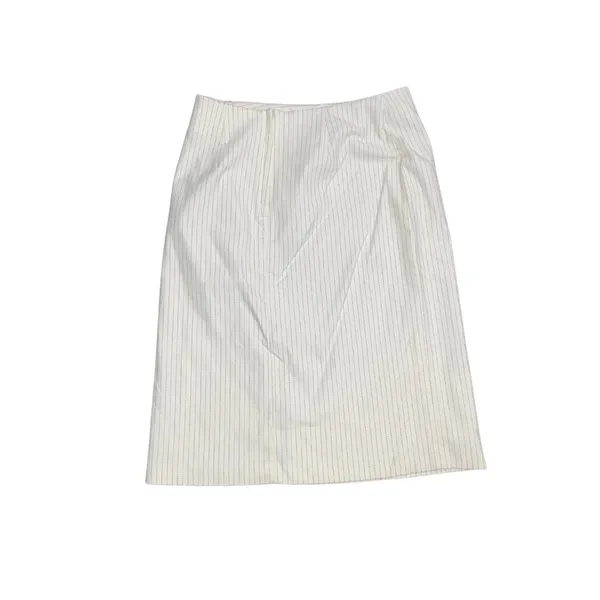 Dressbarn Pinstripe Suit Skirt Blazer SZ 6 Career Office Professional 90s - Image 8